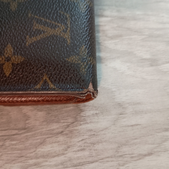 Louis Vuitton Alexandra cloth trifold monogram wallet Authentic - Picture 7 of 14